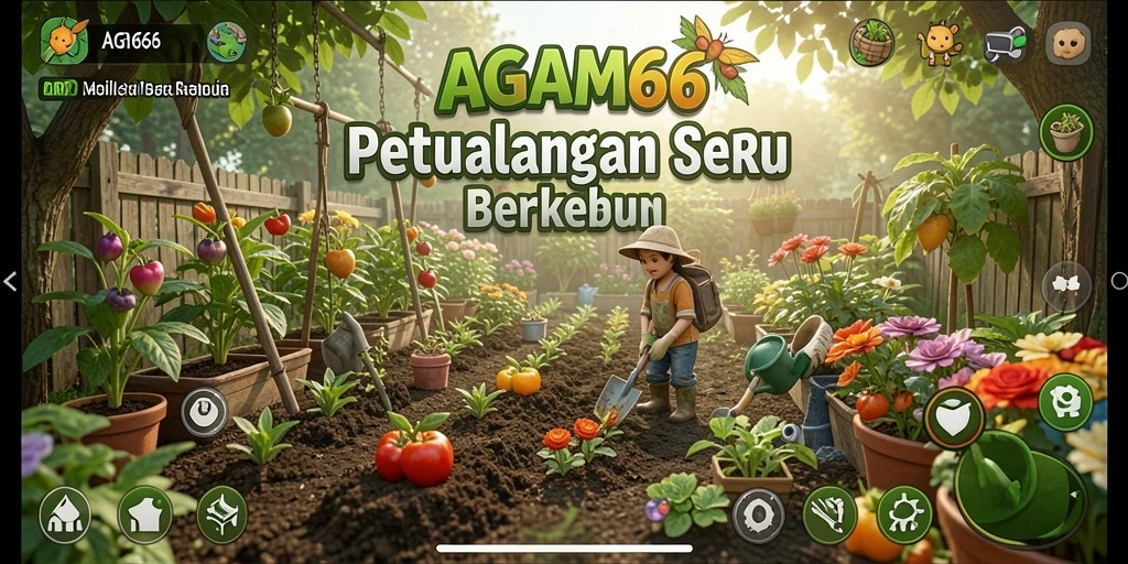 Tangkapan layar AGAM66 menampilkan suasana pertanian yang vibrant dan menawan.