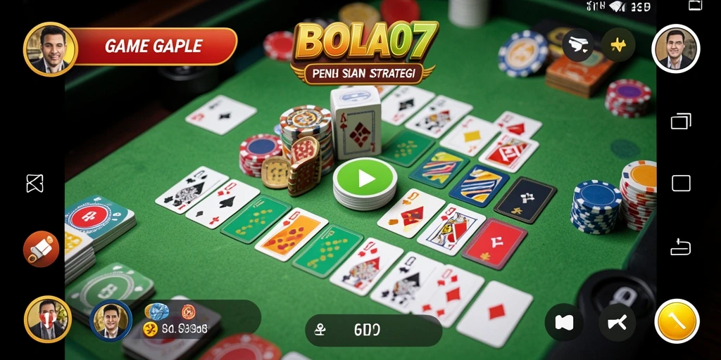 Tampilan gameplay seru di BOLA07 yang menarik untuk dimainkan.