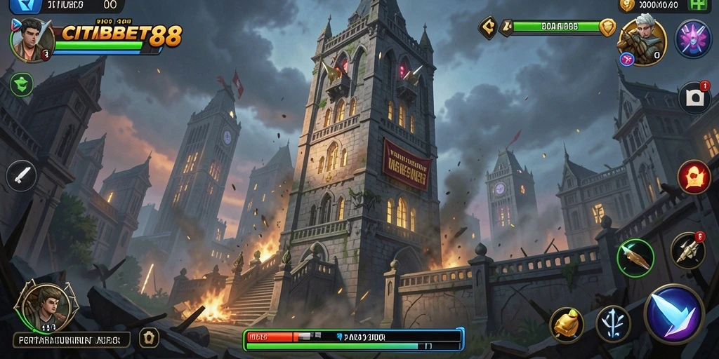 Tampilan gameplay CITIBET88 yang menegangkan dan penuh strategi.