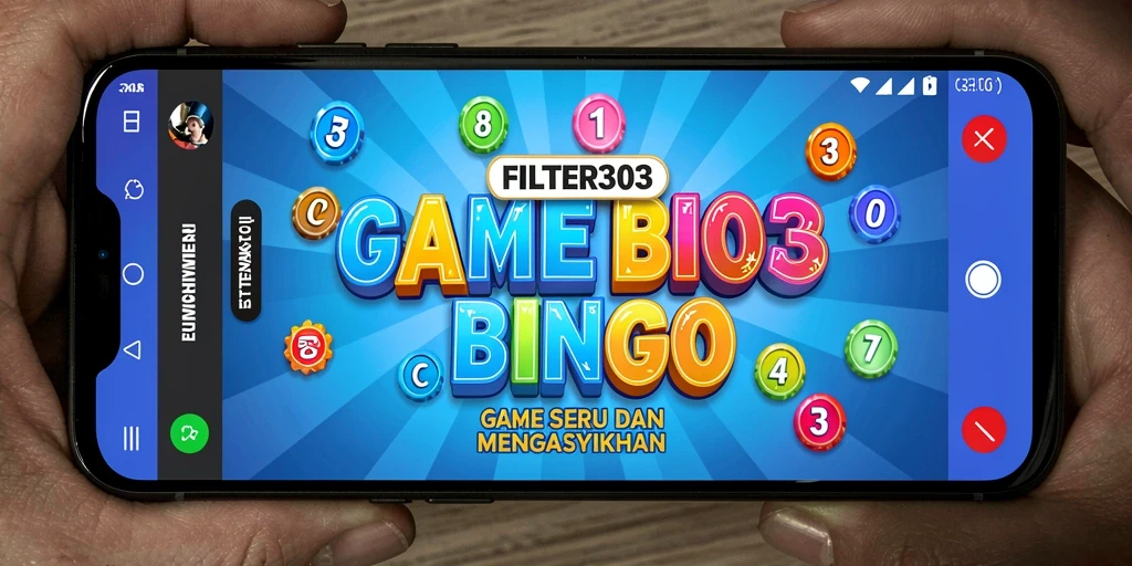 Tampilan gameplay seru di FILTER303 dengan suasana Bingo yang menyenangkan.