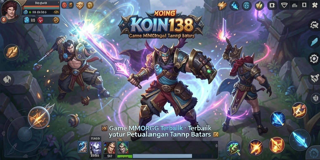Gameplay KOIN138 yang mendebarkan dengan pertarungan epik dan petualangan luar biasa.