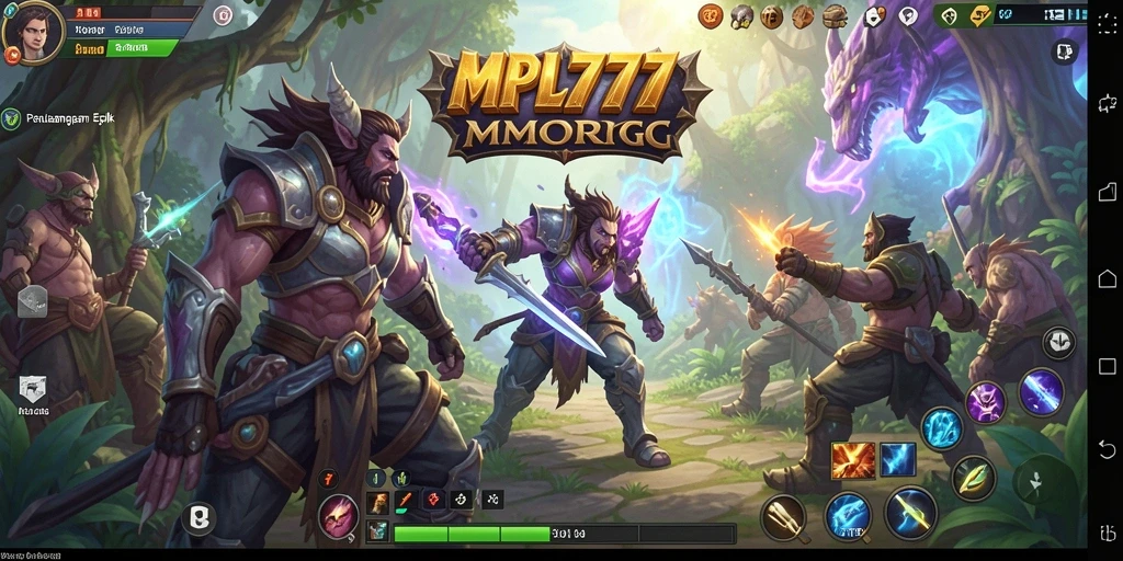 Tampilan luar biasa dari gameplay MMORPG MPL777.