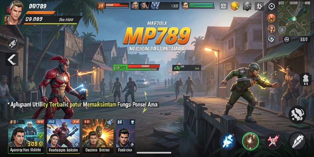 Tampilan antarmuka MVP789 yang intuitif dan informatif.