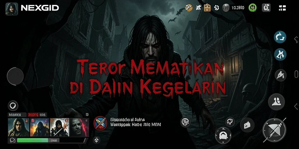 Gameplay menakutkan di dalam dunia Horror NEXGID.