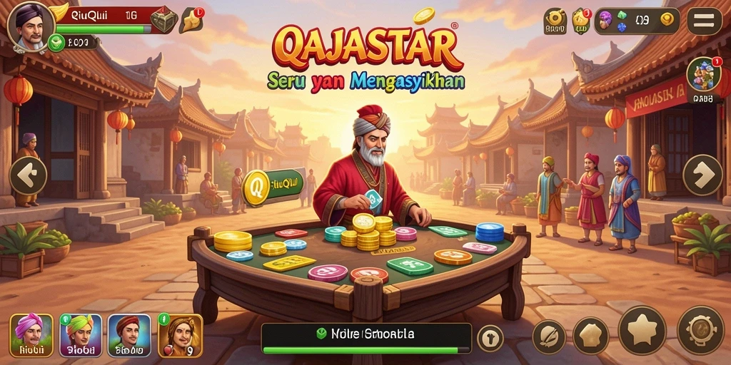 Tampilan screenshot gameplay QiuQiu yang seru dan penuh aksi.
