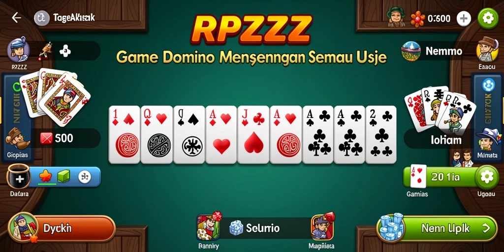 Tampilan menarik dari gameplay RPZZZ yang penuh tantangan.